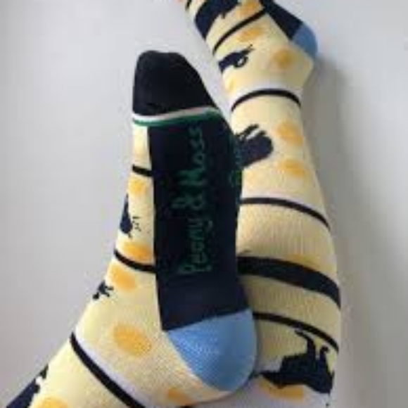 Peony and Moss Bundle of 2 cats knee high socks One Size New - Picture 3 of 8